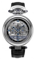 Bovet Fleurier 44 Butterfly Tourbillon Amadeo (WG / Baguette Diamonds / Leather) TPA002