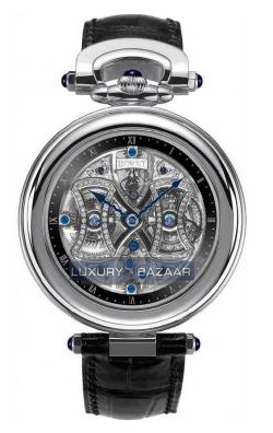 Bovet Fleurier 44 Butterfly Tourbillon Amadeo (WG / Baguette Diamonds / Leather) TPA002