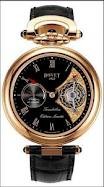 Bovet Fleurier 44 Tourbillon 7-days Amadeo Limited Edition (RG / Black enamel / Leather) AIT7001