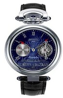 Bovet Fleurier 44 Tourbillon 7-days Amadeo Limited Edition (WG / Blue guilloche / Leather) AIT7006