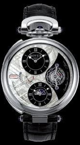 Bovet Fleurier 46 Tourbillon Orbis Mundi Amadeo Limited Edition (WG / Silver Meteorite / Leather) AIOM004