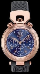 Bovet Sportster 46 Saguaro Gold (RG / Blue Enamel / Leather) SP0416