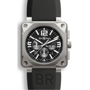 Bell & Ross BR 01-94 Pro Titanium Carbon Fiber Dial