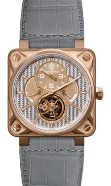 Bell & Ross BR 01 Tourbillon Grey Pink Gold