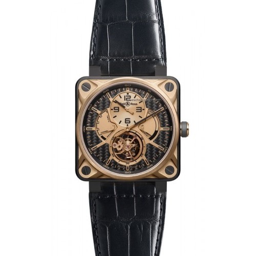 Bell & Ross BR 01 Tourbillon Pink Gold & Titanium
