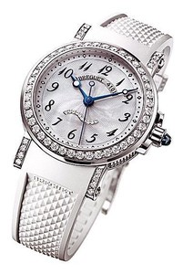 Breguet Marine Automatic Ladies (WG-Diamonds / MOP / Rubber) 8818BB/59/564 DD00