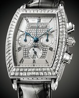 Breguet Heritage Chronograph (WG / Silver-Diamonds / Leather) 5469BB/62/996 DD0D