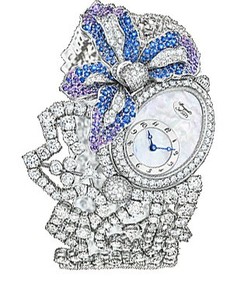 Breguet High Jewelry (WG-Diamonds-Blue Purple Gems / MOP) GJE16BB20.8924DS1