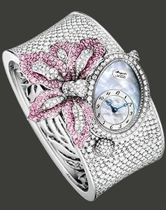 Breguet High Jewelry (WG-Diamonds-Pink Gems / MOP) GJE16BB20.8924S01