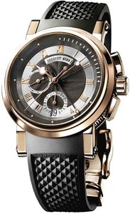 Breguet Marine Chronograph 5827 (Rose Gold / Rubber) 5827BR/Z2/5ZU