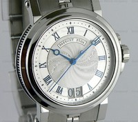 Breguet Marine II Automatic Big Date (SS / Silver) 5817ST/12/SV0
