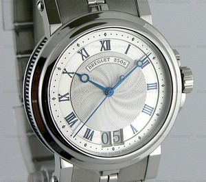 Breguet Marine II Automatic Big Date (SS / Silver) 5817ST/12/SV0