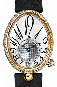 Breguet Reine de Naples (YG-Diamonds / MOP-Numerals / Strap) 8918BA/58/864
