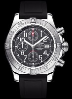 Breitling Avenger Chrono (SS-SS / Gray / Leather)
