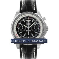 Breitling Bentley 6.75 (SS / Black / Croc Leather)