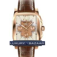 Breitling Bentley Flying B Chronograph (RG / Silver / Croc Leather)