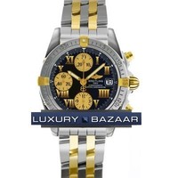 Breitling Chrono Cockpit (SS-YG / Black / SS-YG)