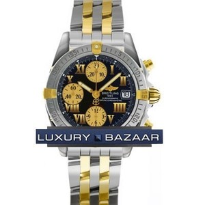 Breitling Chrono Cockpit (SS-YG / Black / SS-YG)