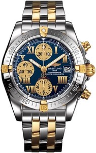 Breitling Chrono Cockpit (SS-YG / Blue / SS-YG)
