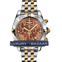 Breitling Chronomat B01 (SS- YG / Brown / SS- YG )