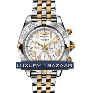 Breitling Chronomat B01 (SS- YG / Silver / SS- YG )