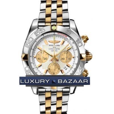 Breitling Chronomat B01 IB011012 / a696-tt (SS- YG / Silver / SS- YG )