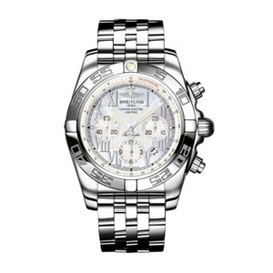 Breitling Chronomat B01 (SS / MOP / SS )