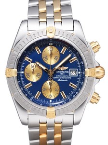 Breitling Chronomat Evolution (SS- YG / Blue / SS-YG)