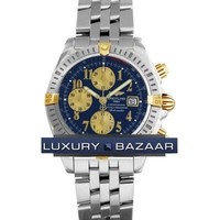Breitling Chronomat Evolution (SS- YG / Blue / SS)