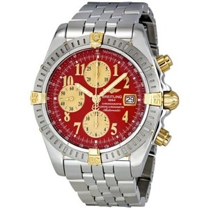 Breitling Chronomat Evolution (SS- YG / Red / SS)