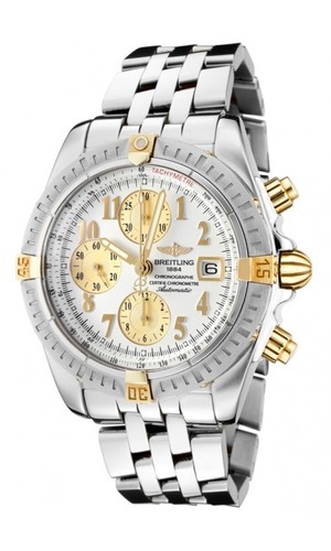 Breitling Chronomat Evolution (SS- YG / White / SS)