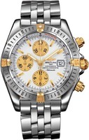 Breitling Chronomat Evolution b1335611 / g570-ss (SS- YG / White / SS)