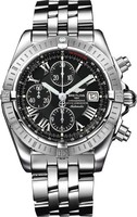 Breitling Chronomat Evolution a1335611 / b898-ss (SS / Black / SS )