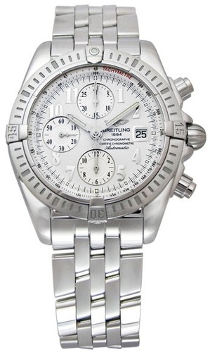 Breitling Chronomat Evolution a1335611 / g569-ss (SS / Silver / SS )