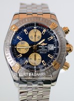 Breitling Chronomat Evolution (YG-SS / Black-Gold / SS Bracelet)