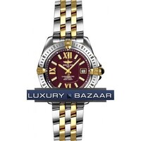 Breitling Cockpit Lady (SS-YG / Burgundy / SS-YG)