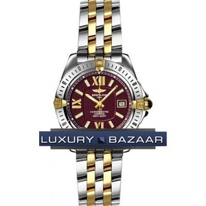 Breitling Cockpit Lady (SS-YG / Burgundy / SS-YG)