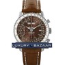 Breitling Montbrillant Datora (SS / Bronze / Leather)