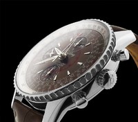 Breitling Montbrillant Datora a2133012 / q509-2CT (SS / Bronze / Leather)
