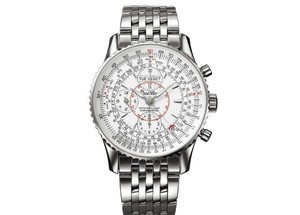 Breitling Montbrillant Datora (SS / Silver / SS )