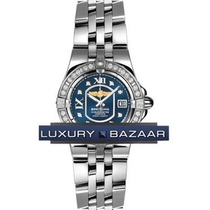 Breitling Starliner (SS - Diamonds / Blue - Diamonds / SS)