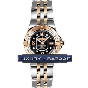 Breitling Starliner (SS - RG / Black - Diamonds / SS - RG)