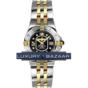 Breitling Starliner (SS - YG / Black - Diamonds / SS - YG)