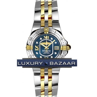 Breitling Starliner (SS - YG / Blue - Diamonds / SS - YG)