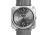 Bell & Ross BR S Officer Ruthenium