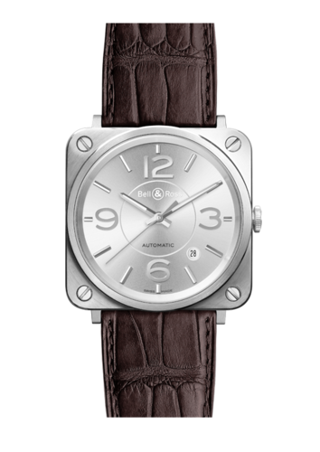 Bell & Ross BR S Officer Silver