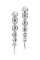 Cantamessa Maggiolino White Earrings ER 1523 MW