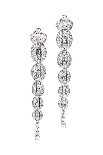Cantamessa Maggiolino White Earrings ER 1523 MW