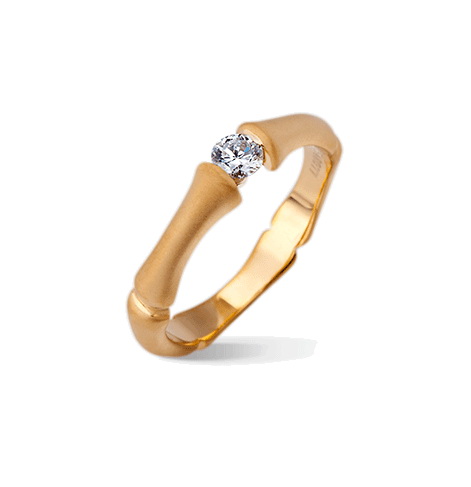 Кольцо Carrera y Carrera Bambu Solitaire DA11816 010101