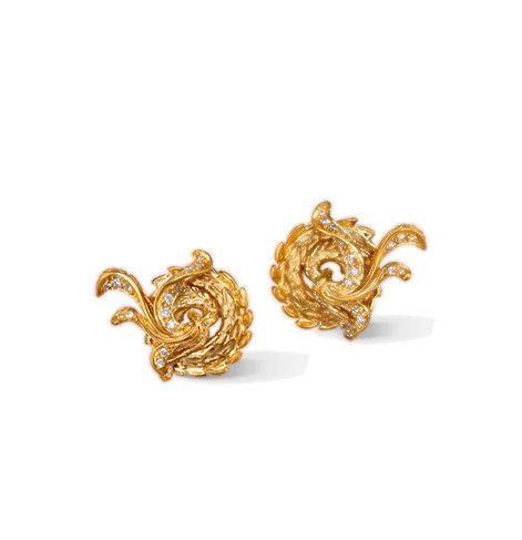 Серьги Carrera y Carrera Dragones de Fuego Earrings DA11288 010101